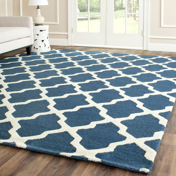 safavieh clearance cambridge cam121g navy rug