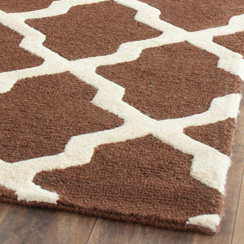 safavieh clearance cambridge cam121h brown rug