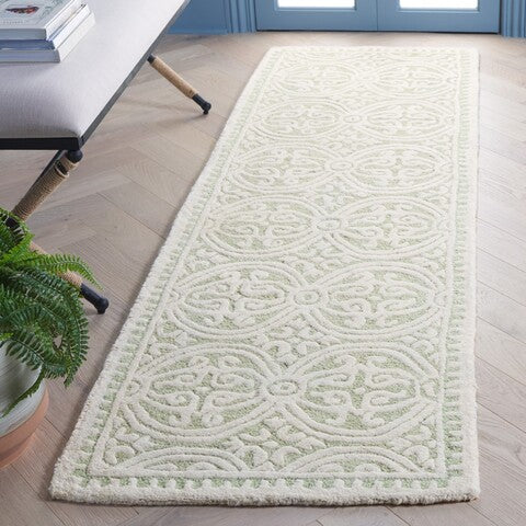 safavieh clearance cambridge cam123b light green rug