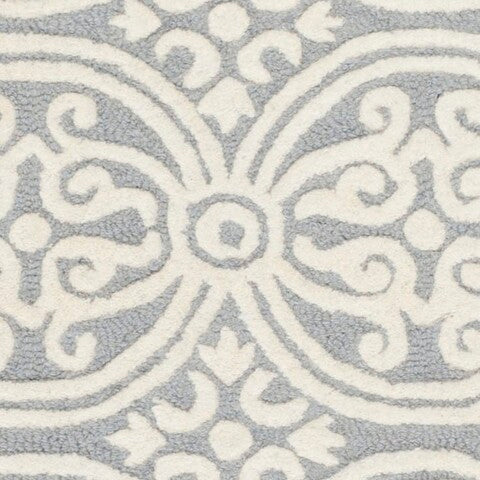 safavieh clearance cambridge cam123d silver rug