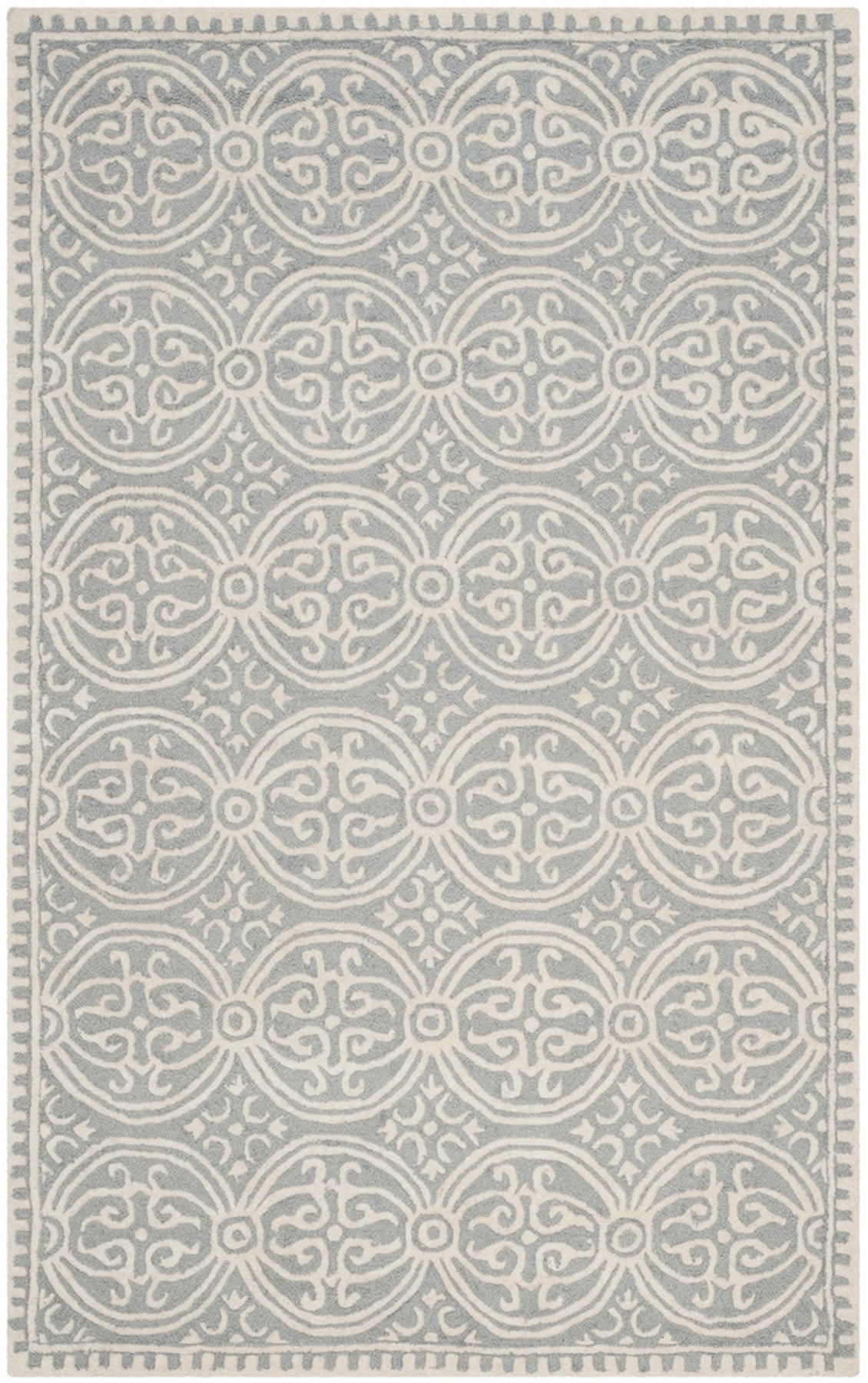 safavieh clearance cambridge cam123d silver rug