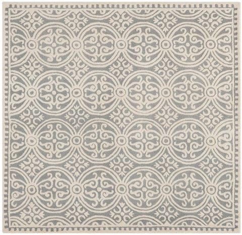 safavieh clearance cambridge cam123d silver rug