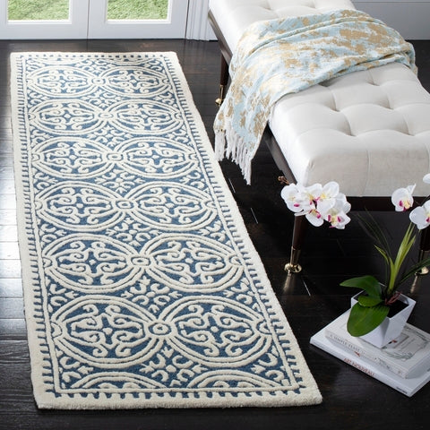 safavieh clearance cambridge cam123g navy rug