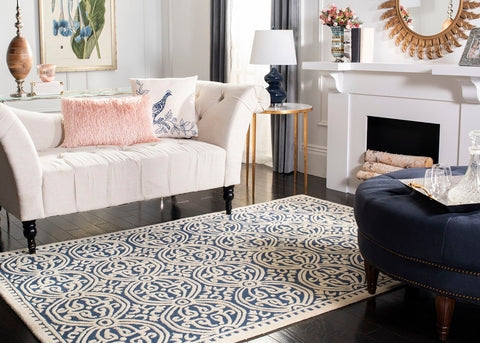safavieh clearance cambridge cam123g navy rug