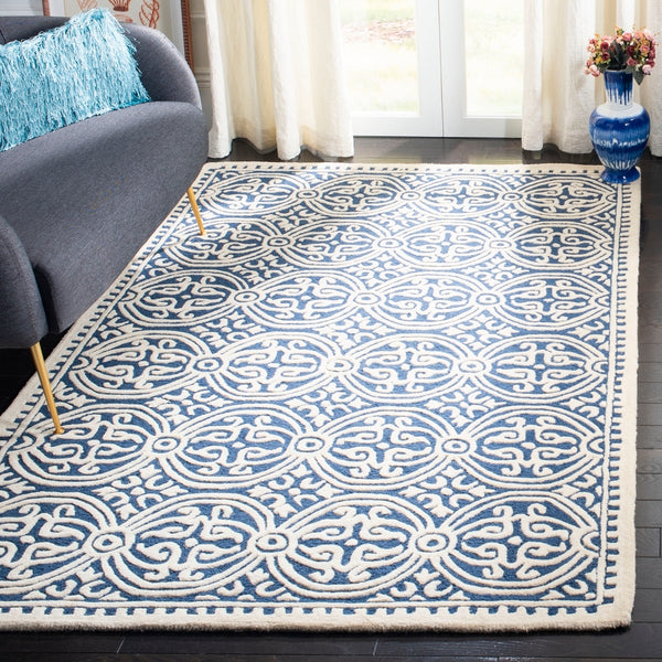 safavieh clearance cambridge cam123g navy rug
