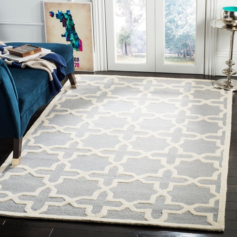 safavieh clearance cambridge cam125d silver rug