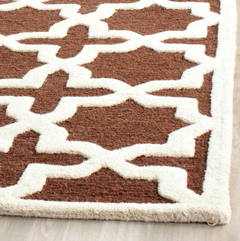 safavieh clearance cambridge cam125h brown rug