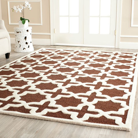 safavieh clearance cambridge cam125h brown rug