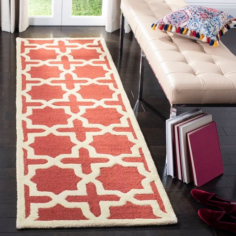 safavieh clearance cambridge cam125l rust rug