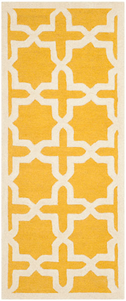 safavieh clearance cambridge cam125q gold rug