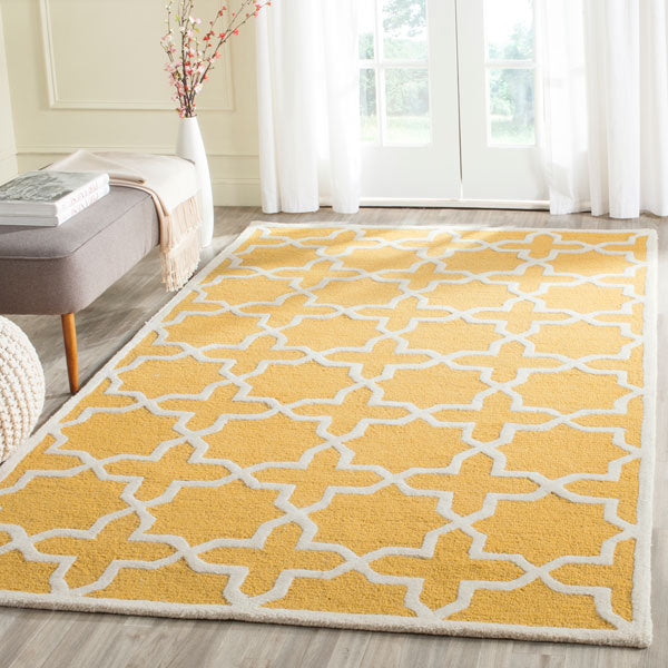 safavieh clearance cambridge cam125q gold rug