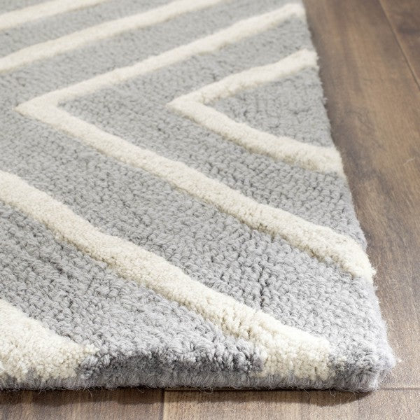 safavieh clearance cambridge cam129d silver rug