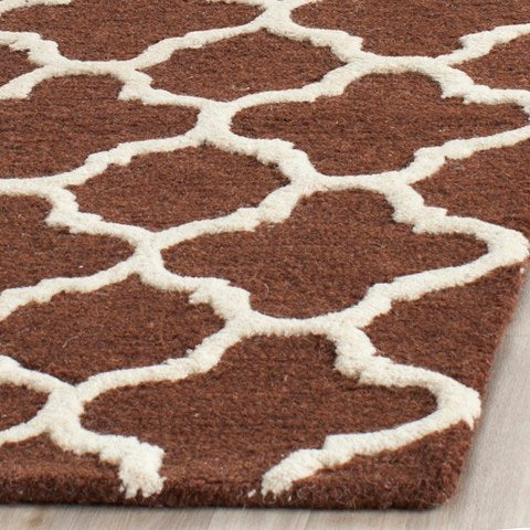 safavieh clearance cambridge cam130h dark brown rug