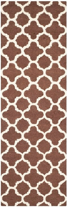 safavieh clearance cambridge cam130h dark brown rug