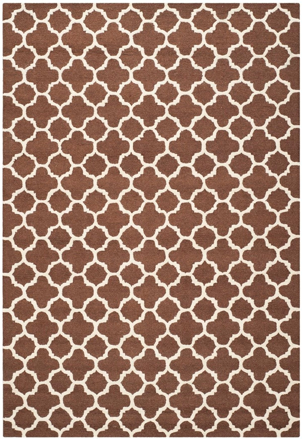 safavieh clearance cambridge cam130h dark brown rug