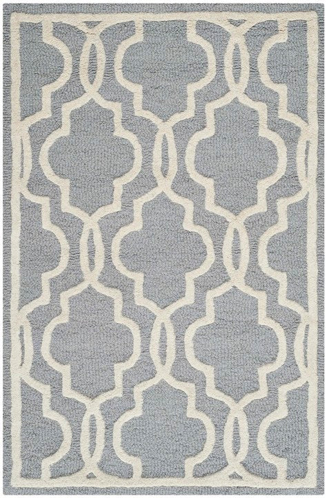 safavieh clearance cambridge cam131d silver rug
