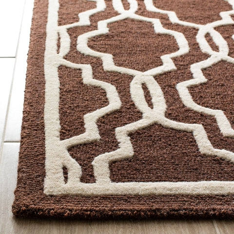 safavieh clearance cambridge cam131h dark brown rug