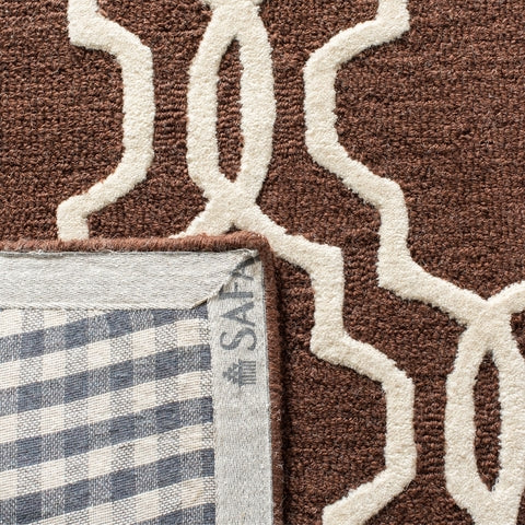 safavieh clearance cambridge cam131h dark brown rug