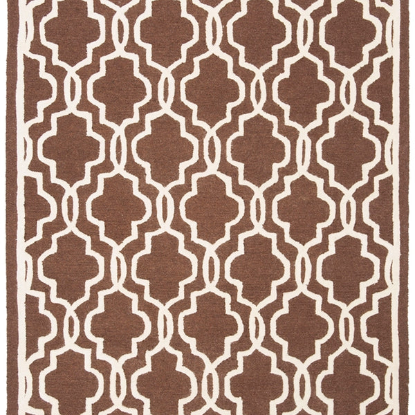safavieh clearance cambridge cam131h dark brown rug