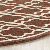 safavieh clearance cambridge cam131h dark brown rug