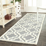 safavieh clearance cambridge cam132d silver rug