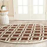 safavieh clearance cambridge cam132h dark brown rug