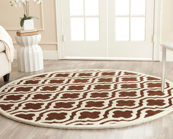 safavieh clearance cambridge cam132h dark brown rug