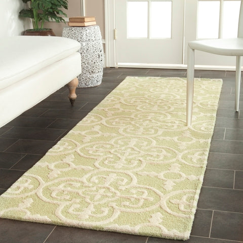 safavieh clearance cambridge cam133b light green rug