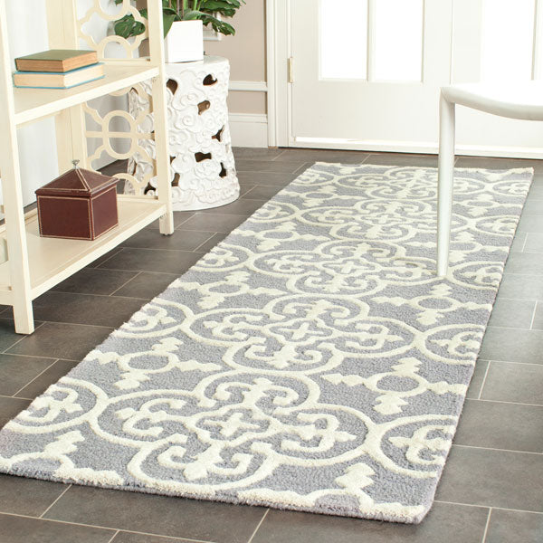 safavieh clearance cambridge cam133d silver rug