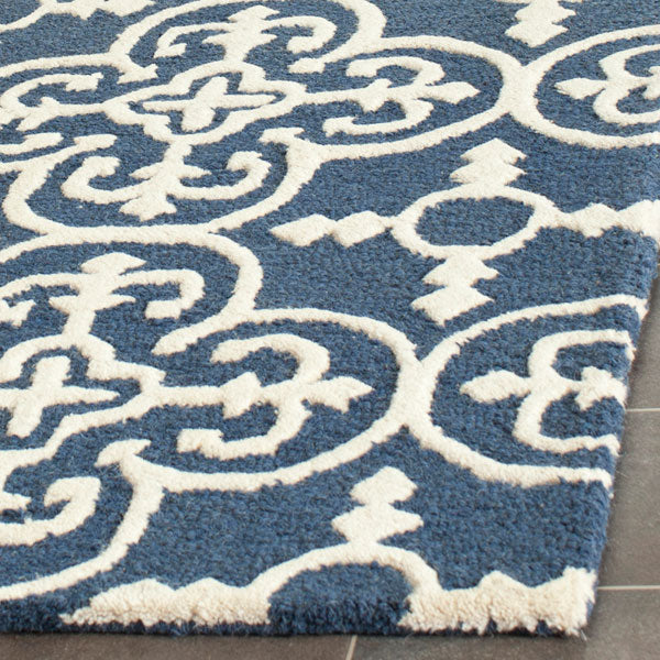 safavieh clearance cambridge cam133g navy rug