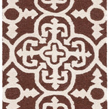 safavieh clearance cambridge cam133h dark brown rug