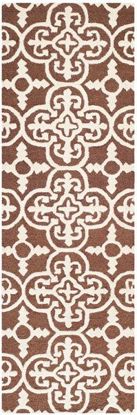safavieh clearance cambridge cam133h dark brown rug