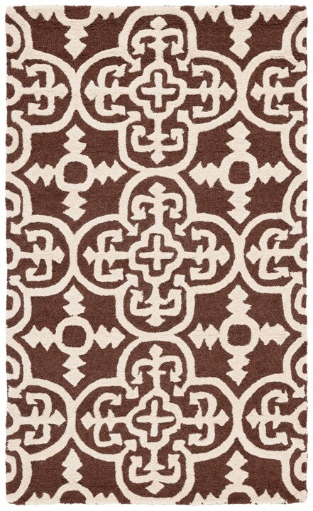 safavieh clearance cambridge cam133h dark brown rug
