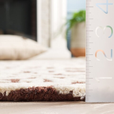 safavieh clearance cambridge cam133h dark brown rug