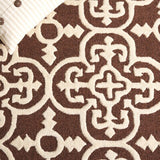 safavieh clearance cambridge cam133h dark brown rug