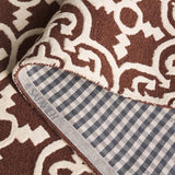 safavieh clearance cambridge cam133h dark brown rug