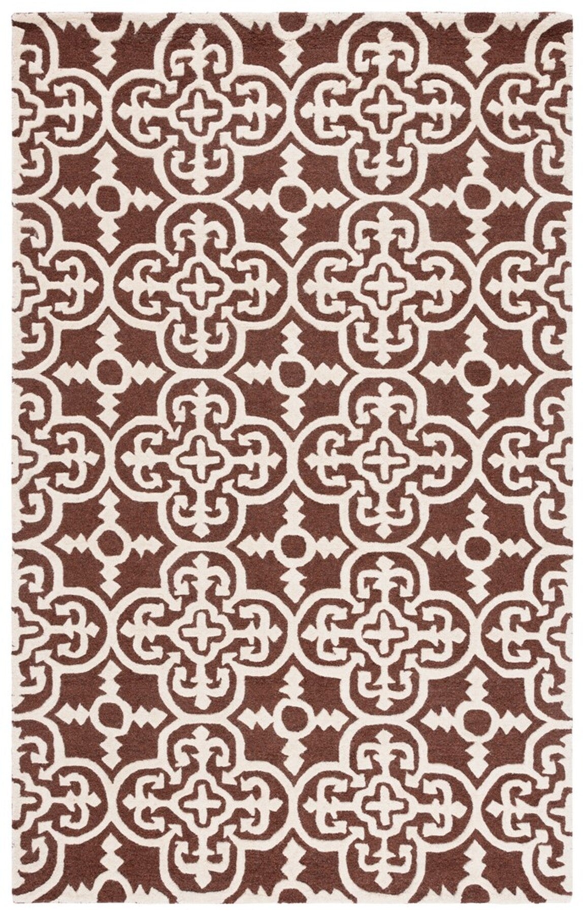 safavieh clearance cambridge cam133h dark brown rug