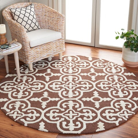 safavieh clearance cambridge cam133h dark brown rug