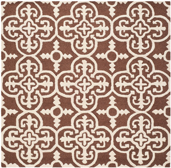 safavieh clearance cambridge cam133h dark brown rug