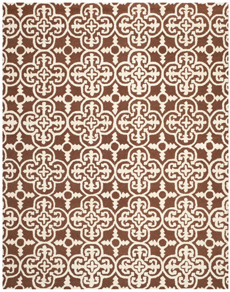safavieh clearance cambridge cam133h dark brown rug
