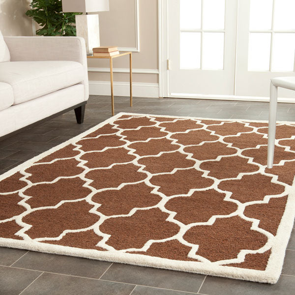 safavieh clearance cambridge cam134h dark brown rug