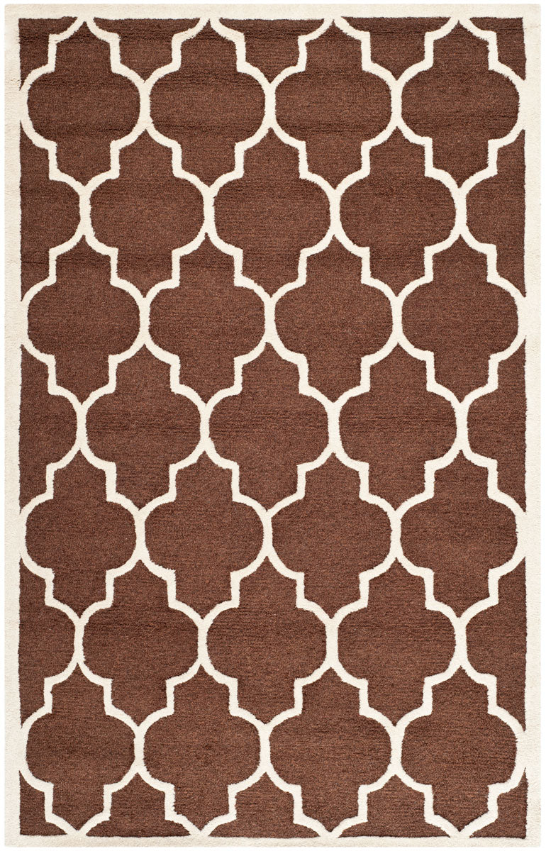 safavieh clearance cambridge cam134h dark brown rug