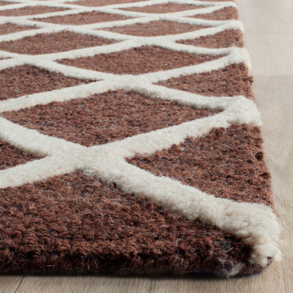 safavieh clearance cambridge cam135h dark brown rug
