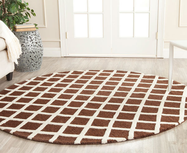safavieh clearance cambridge cam135h dark brown rug