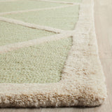 safavieh clearance cambridge cam136b light green rug