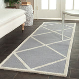 safavieh clearance cambridge cam136d silver rug
