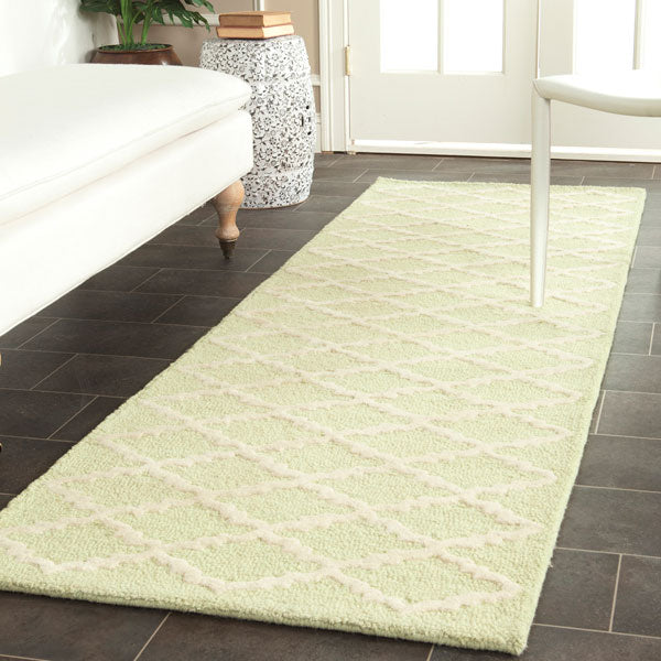 safavieh clearance cambridge cam137b light green rug