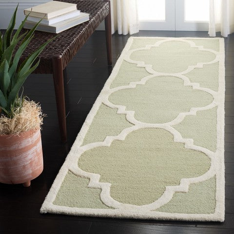 safavieh clearance cambridge cam140b light green rug