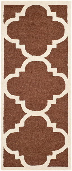safavieh clearance cambridge cam140h dark brown rug
