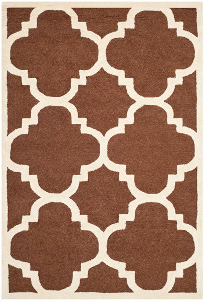 safavieh clearance cambridge cam140h dark brown rug